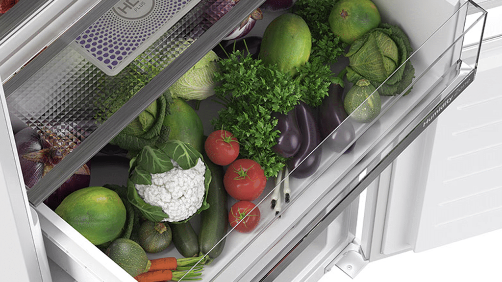 Haier ID Titanium 2 Built In Fridge Freezer EHBQW5519E a