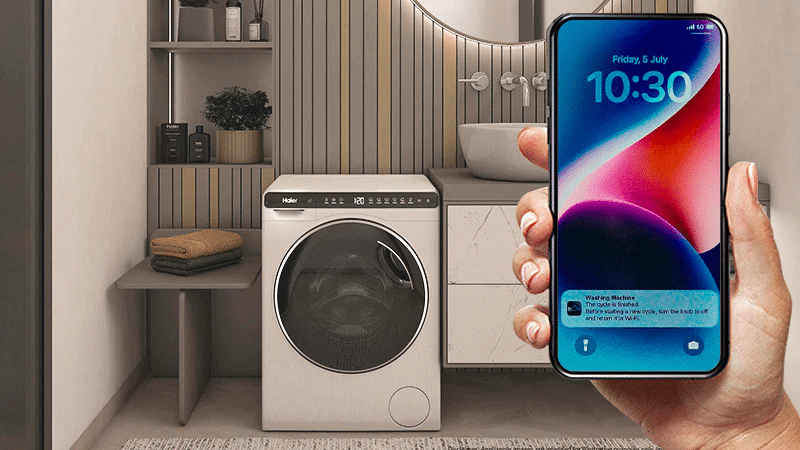 Haier MiniDrum Washing Machine HW50-BP12307U1 f