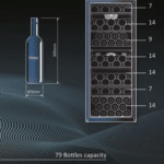 Haier Series 5 Freestanding Wine Cooler HWS79GDG B1