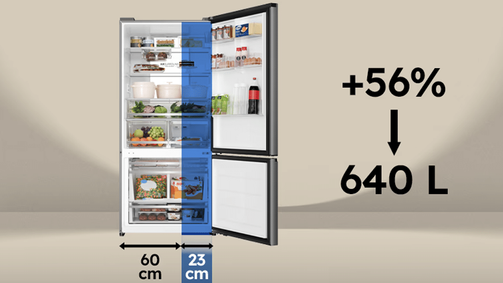 Haier Series 5 Fridge Freezer HDR5818DNSS A1
