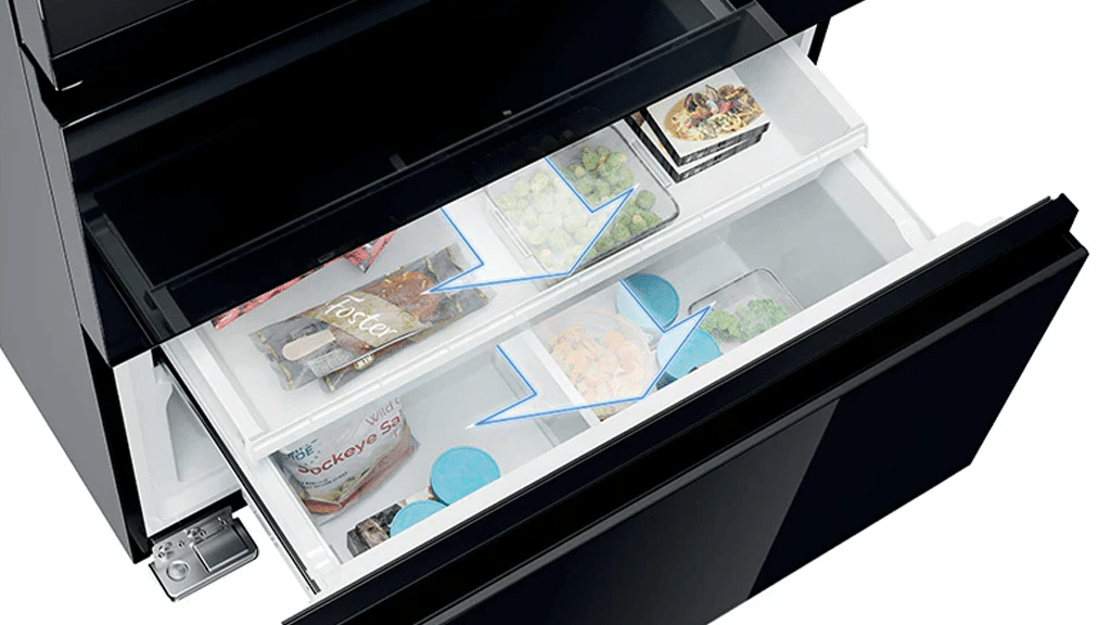 Haier Series 7 Fridge Freezer HFR79F19DFGB a
