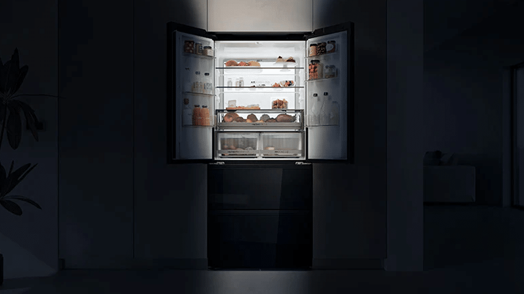 Haier Series 7 Fridge Freezer HFR79F19DFGB a1