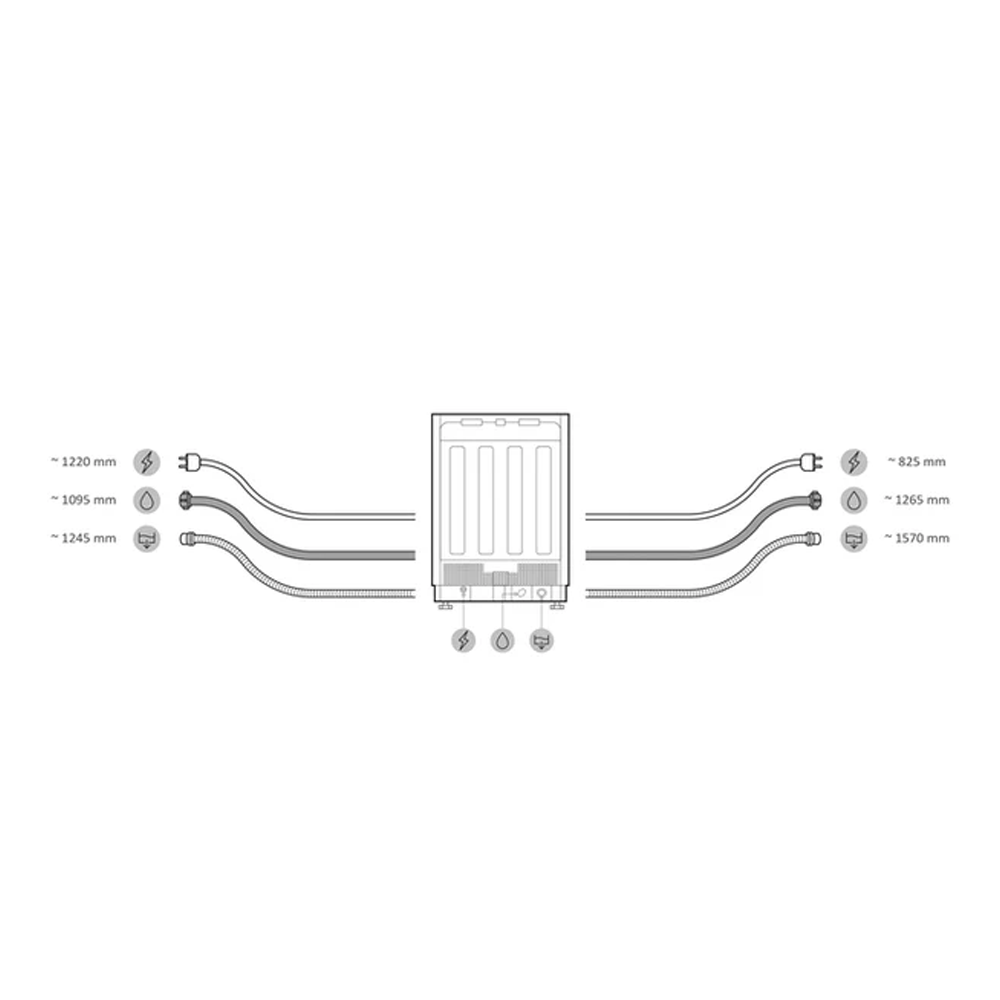 Haier Biovitae Collection I-Pro Shine Series 6 Built In Dishwasher XS 4A4M4BB a1 Haier Biovitae Collection I-Pro Shine Series 6 Built In Dishwasher XS 4A4M4BB a1