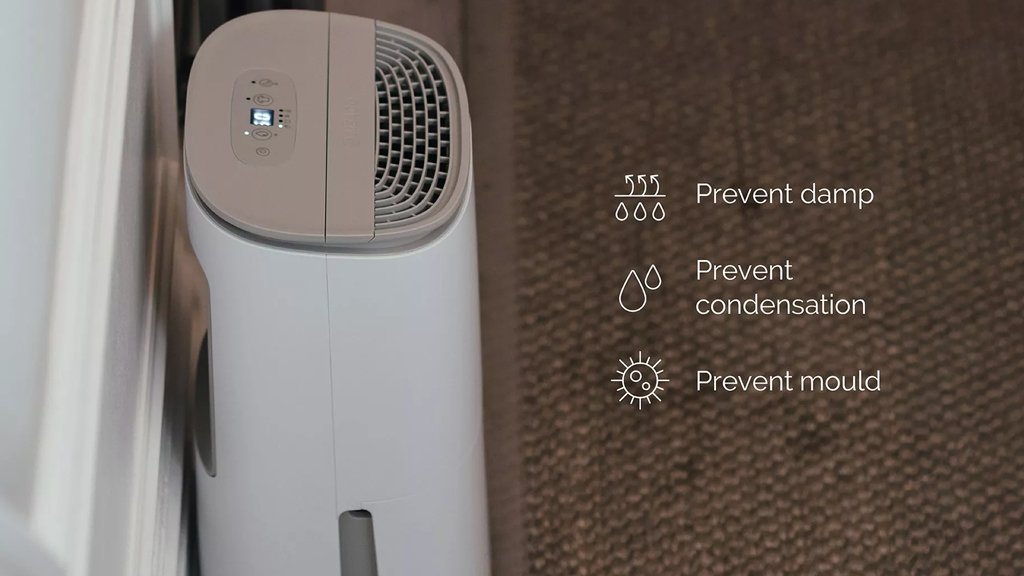 Meaco Dry Arete® One 25L Dehumidifier & Air Purifier Warm Pebble a7