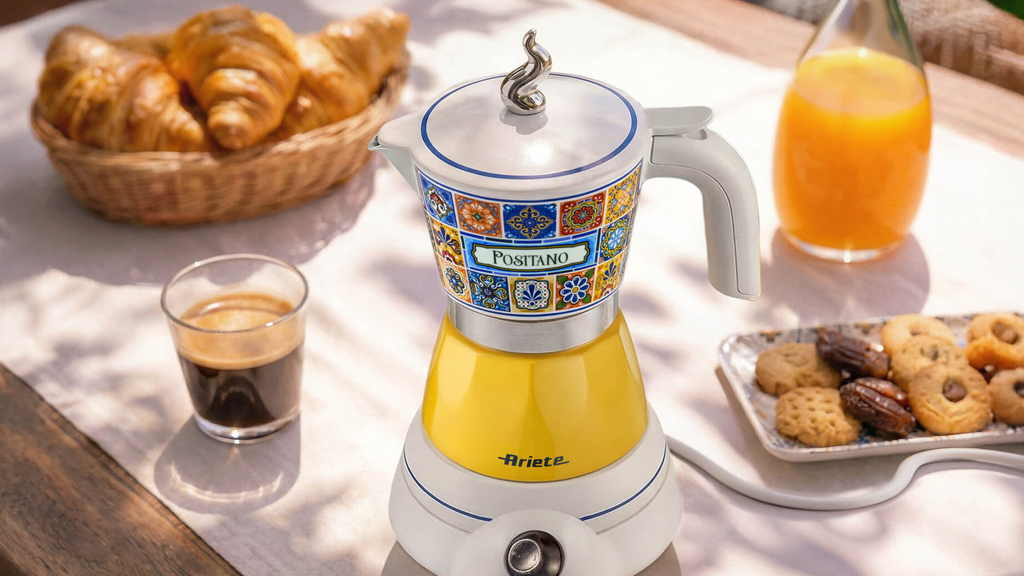 Ariete Positano Moka Electric Coffee Maker - Crosscraft