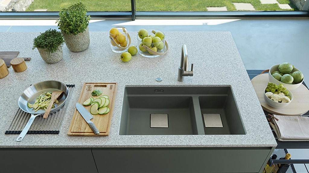 Franke 1.5 Bowl Undermount Fragranite Kitchen Sink a