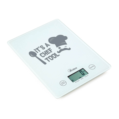 Ardes GLASSY Kitchen Scale AR1PA2V a
