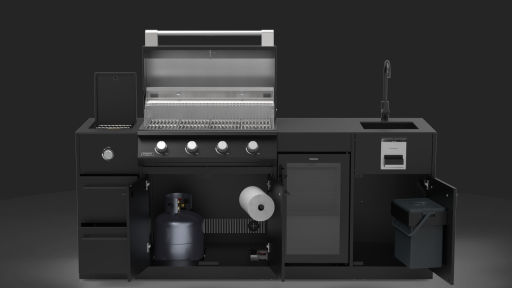 Brabura Kitchen Lite Series 400 Modular Outdoor BBQ Kitchen BKC0032 a