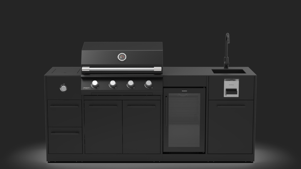 Brabura Kitchen Lite Series 400 Modular Outdoor BBQ Kitchen BKC0032 a1