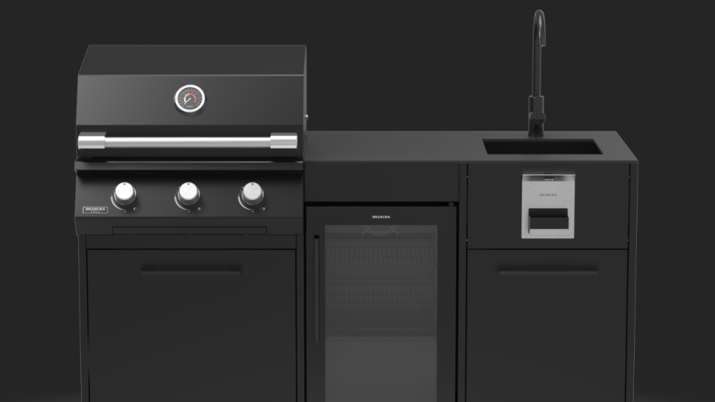 Brabura Lite Series 300 Modular Outdoor BBQ Kitchen BKC0033 a4