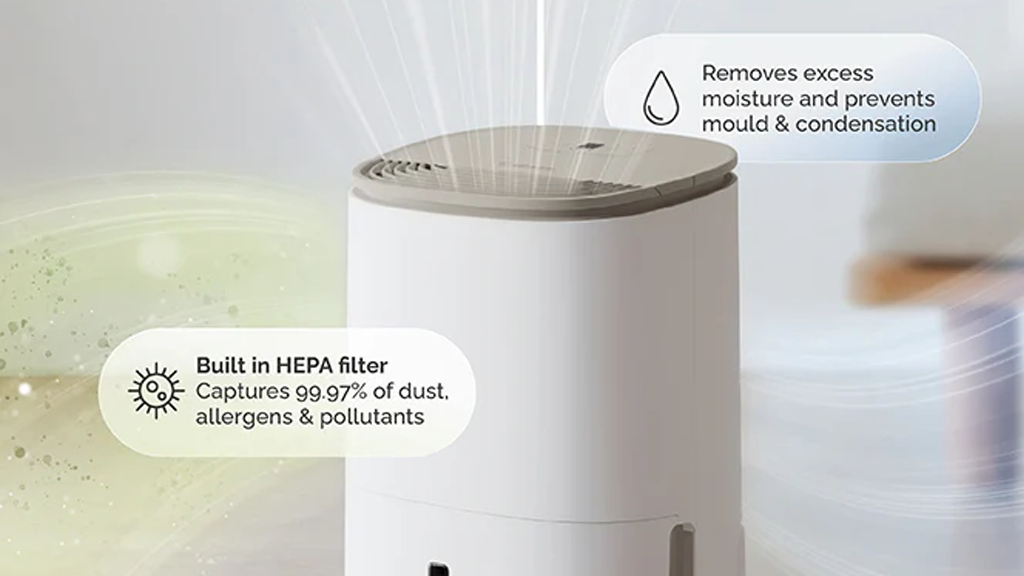 Meaco Dry Arete® One 12L Dehumidifier & Air Purifier 12ARWP c