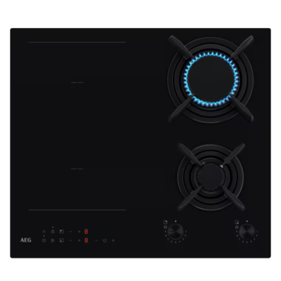 AEG MIG Induction and Gas Hob Combined HDB64623NB a