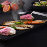 AEG MIG Induction and Gas Hob Combined HDB64623NB b9