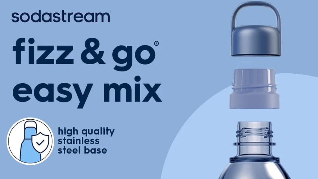 Sodastream FIZZ & GO Easy Mix Carbonating Bottle 1062501390 a1