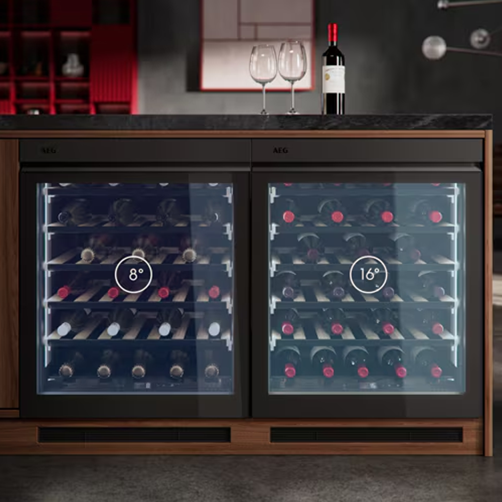 AEG NSW8S826GT Perfect Shelving Built In Wine Cooler b1