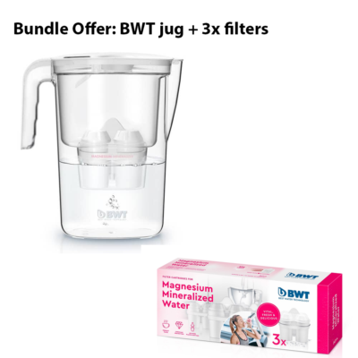 BWT drinking water filtration bundle