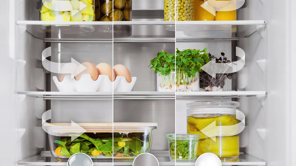 Electrolux AI CoolAssist® Series 700 Built In Fridge Freezer KNA7CE19S b5