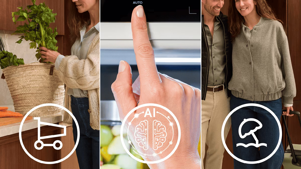 Electrolux AI CoolAssist® Series 700 Built In Fridge Freezer KNA7CE19S b7