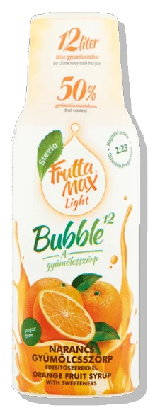 Frutta Max Light Orange Syrup g